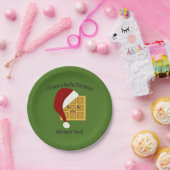 Ich habe Weihnachten ohne dich Pappteller (Party)