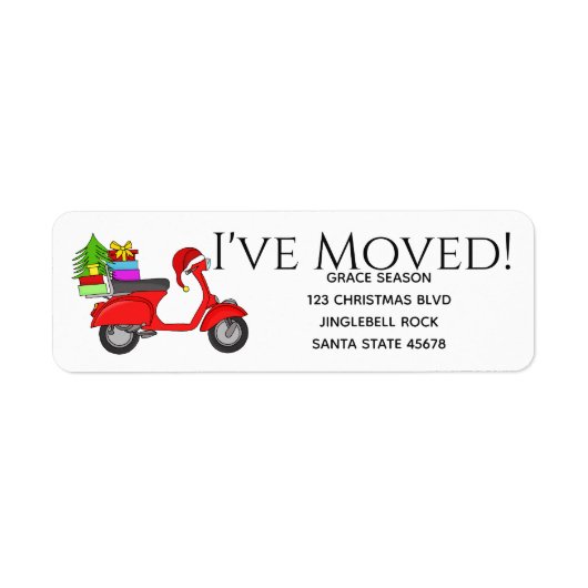 Ich habe Weihnachtsroller mit Geschenken (Vorne)