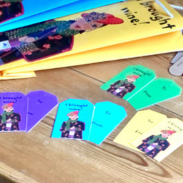 Ich habe Wein gemacht! Geschenkanhänger