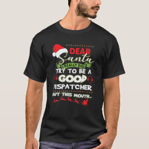 Ich habe wirklich versucht, ein gutes Weihnachtsfe T-Shirt