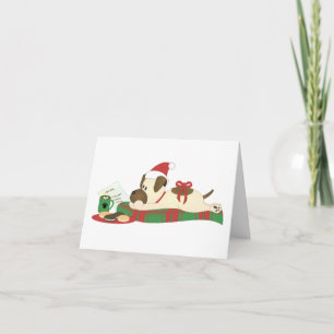Ich habe wirklich zu Weihnachten einen Welpen gewo