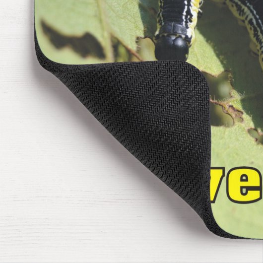 Ich habe Würmer Catalpa Würmer Mousepad (Ecke)