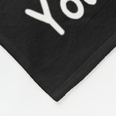 Ich habe Zeit, das Bewusstsein für Suizidpräventio Fleecedecke (Ecke)