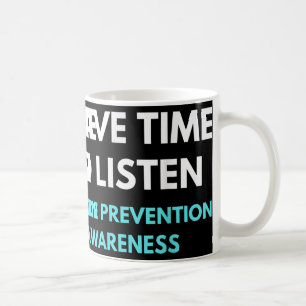 Ich habe Zeit, das Bewusstsein für Suizidpräventio Kaffeetasse
