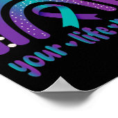 Ich habe Zeit, dem Bewusstsein für Selbstmord zuzu Poster (Ecke)