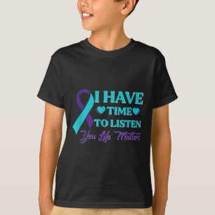 Ich habe Zeit, dem Bewusstsein für Selbstmord zuzu T-Shirt