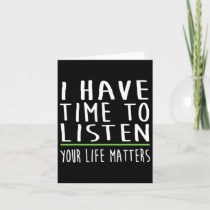 Ich habe Zeit, mir das Bewusstsein für psychische  Karte