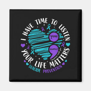 Ich habe Zeit, mir das Suizidpräventionsverfahren  Magnet