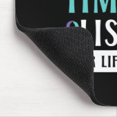 Ich habe Zeit mir deine Lebensfragen anzuhören, di Mousepad (Ecke)