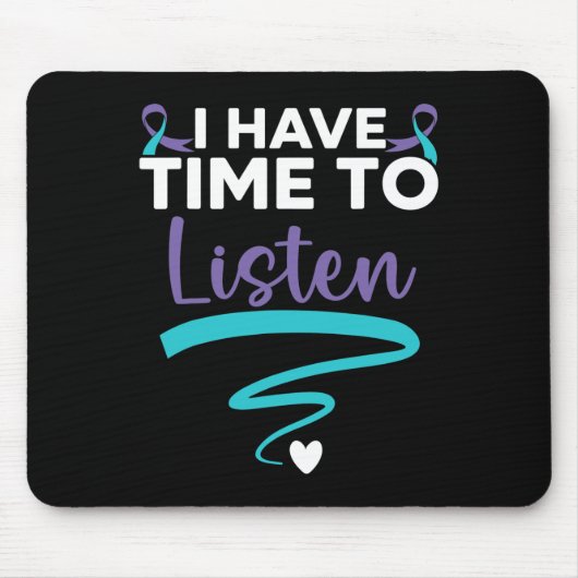 Ich habe Zeit mir deine Lebensfragen anzuhören, di Mousepad (Vorne)