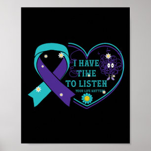 Ich habe Zeit, mir deine Lebensprobleme anzuhören  Poster