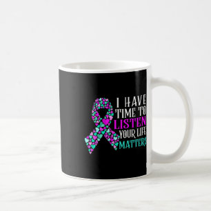 Ich habe Zeit, mir die psychische Gesundheit von S Kaffeetasse