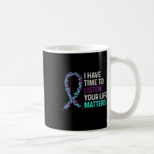 Ich habe Zeit, mir die psychische Gesundheit von S Kaffeetasse