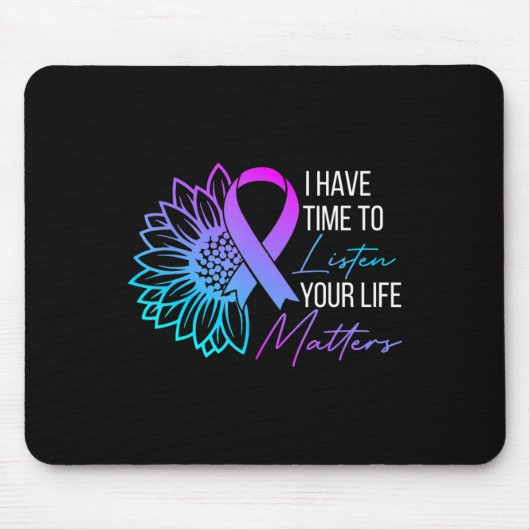 Ich habe Zeit, mir die psychische Gesundheit von S Mousepad (Vorne)