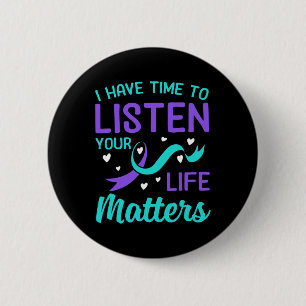 Ich habe Zeit zuzuhören - Ihre Lebensprobleme Selb Button