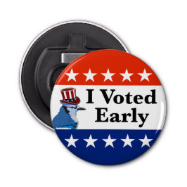 Ich habe zu Beginn der Wahlen 2026 abgestimmt Flaschenöffner