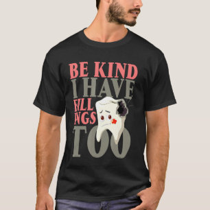 Ich habe zu lustiges Geschenk für Zahnärzte T-Shirt