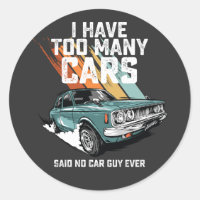 Ich habe zu viele Autos gesagt, kein Auto Typ je