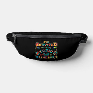 Ich habe zu viele Stürme überstanden, um mich von  Bauchtasche