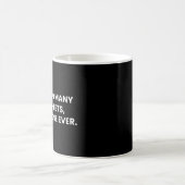 Ich habe zu viele Tabellenkalkulationstabellen Fun Kaffeetasse (Mittel)