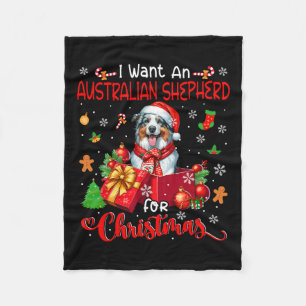 Ich habe zu Weihnachten einen australischen Hirten Fleecedecke