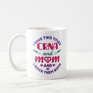 Ich habe zwei Titel CRNA und Mama Rock sie beide Kaffeetasse
