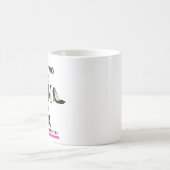 Ich habe zwei Titel Kaffeetasse (Mittel)