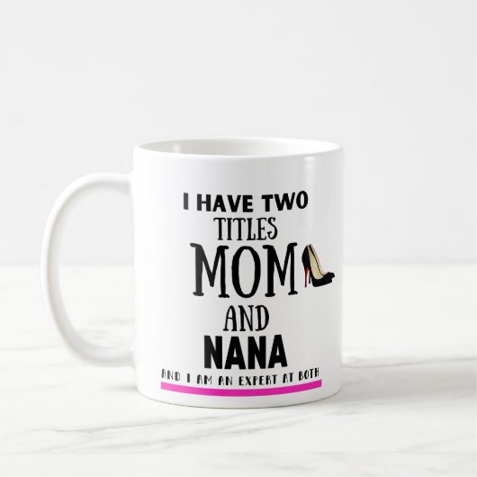 Ich habe zwei Titel Kaffeetasse (Links)