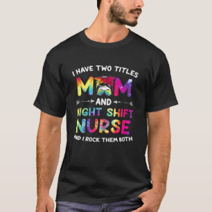 Ich habe zwei Titel Mama T-Shirt