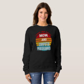 Ich habe zwei Titel Mama und Computerprogrammierer Sweatshirt (Vorne ganz)