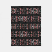 Ich habe zwei Titel Mama und graue, lustige Mütter Fleecedecke (Vorderseite)