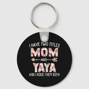 Ich habe zwei Titel Mama und Yaya Niedlichen Mütte Schlüsselanhänger