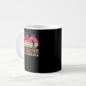 Ich habe zwei Titel Vater und Disk Golfer Got und  Kaffeetasse (Vorderseite Links)