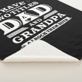 Ich habe zwei Titel Vater und Opa & I Rock beide Sherpadecke (3/4)