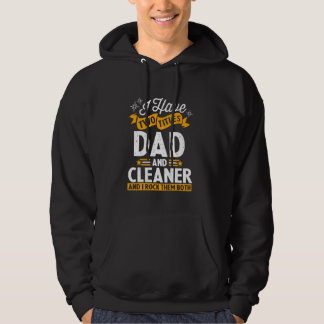 Ich habe zwei Titel Vater und sauberer Vatertag Hoodie