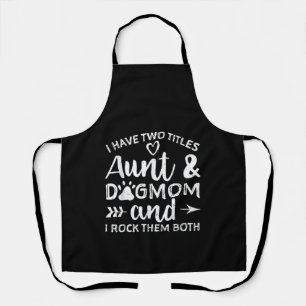 Ich habe zwei Titeln Tante und Mama Geschenk für T Schürze
