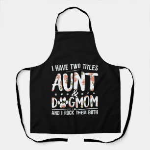Ich habe zwei Titeln Tante und Mama Geschenk für T Schürze