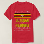 Ich habe zwei Titeln Ugandas und Oma Uganda T-Shirt (Design vorne)