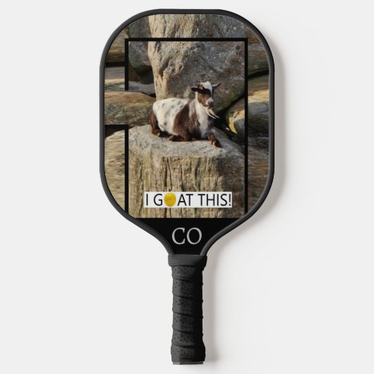 "Ich hab's geschafft! Colorado" Pickleball Paddle (Vorderseite)