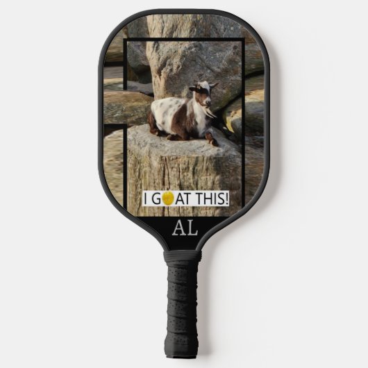 "Ich hab's geschafft! Nevada" Pickleball Paddle (Rückseite)