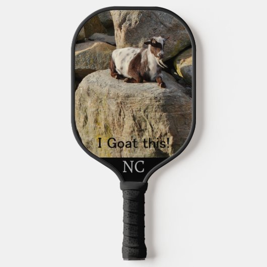 "Ich hab's geschafft! North Carolina" Pickleball P Pickleball Schläger (Vorderseite)