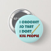 Ich häkele, button (Vorne & Hinten)