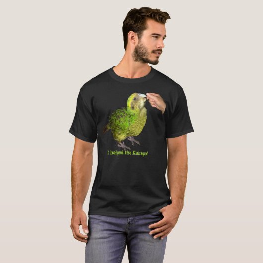 Ich half dem Kakapo! T-Shirt (Vorne ganz)