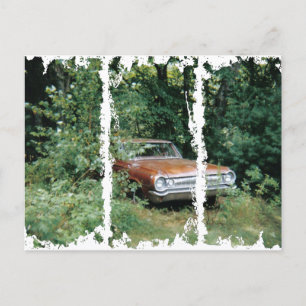 Ich half, den Goldene Adler des alten Orchard Beac Postkarte