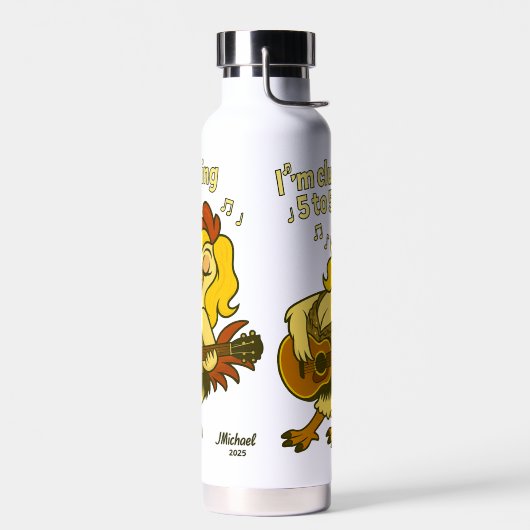 Ich halte 5 bis 5 fest trinkflasche (Links)