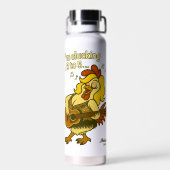 Ich halte 5 bis 5 fest trinkflasche (Rückseite)