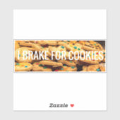 Ich halte an Cookies fest Aufkleber (Blatt)