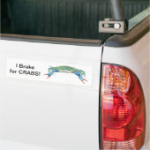 Ich halte an CRABS fest! Autoaufkleber (Auf Lkw)
