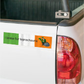 Ich halte an Leprechauns St. Patrick's Day fest Autoaufkleber (Auf Lkw)