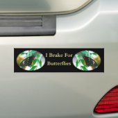 Ich halte an Schmetterlinge fest Autoaufkleber (Auf Auto)